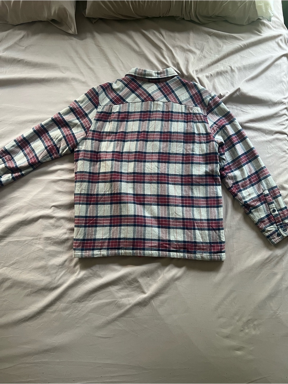 Patagonia Men’s XXL Fjord Insulated Flannel Shirt Jacket In Migration Flannel - Picture 4 of 8